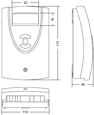 UNITATE DE CONTROL PANOURI SOLARE - RESOL - DELTASOL CS/2